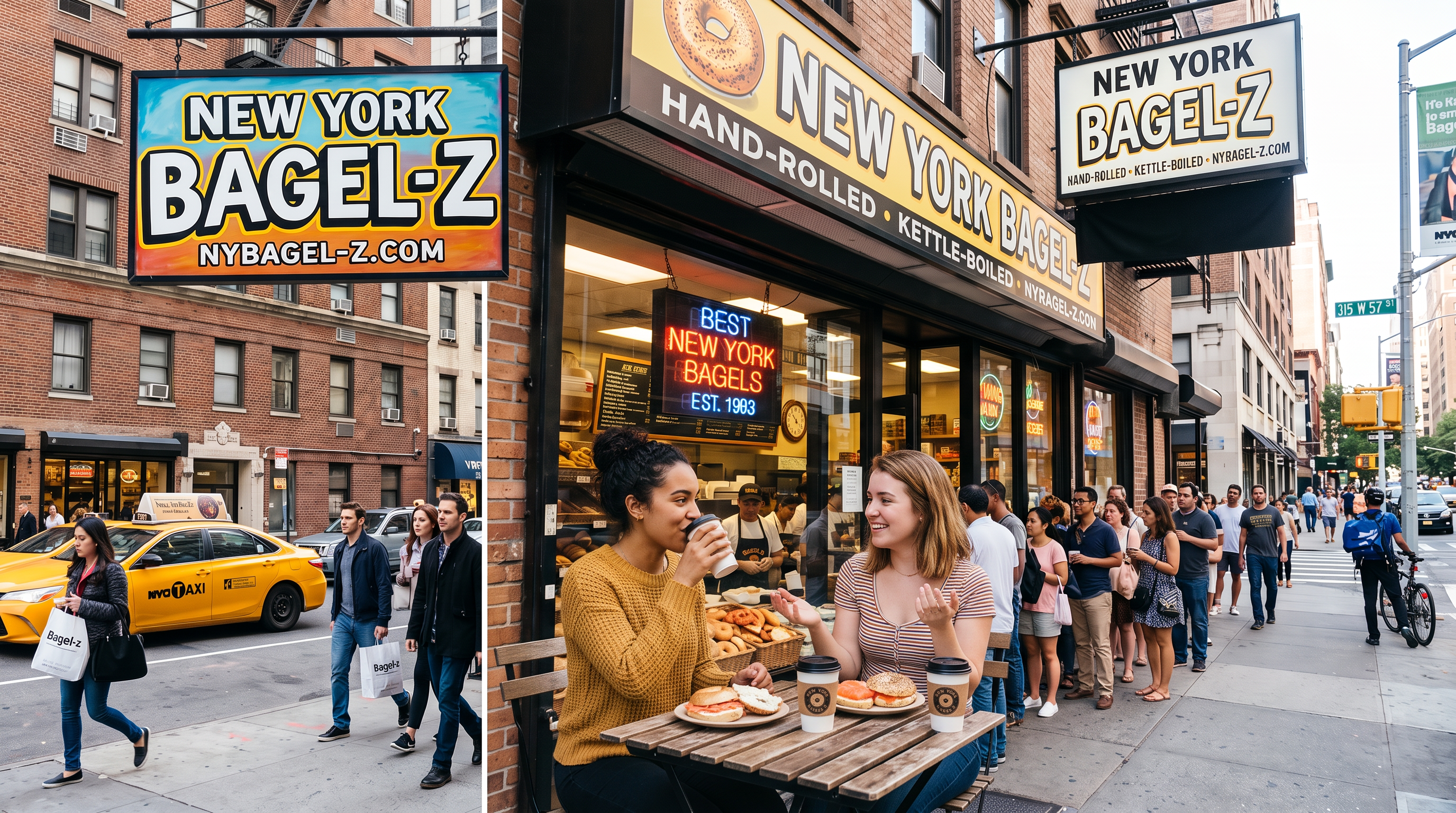 Join US at N.Y Bagelz 